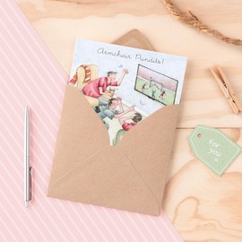 Berni Parker Armchair Pundits! Mans Birthday Card