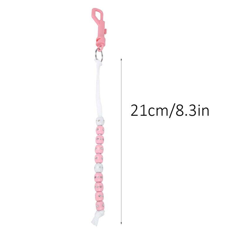 EIMSOAH Ball Beads Putt Counter,Golf Beads Score Counter with Clip,