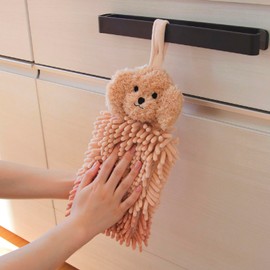OKA Fundy Animal Mole Towel Poodle Beige (Cute Dog, Dog Towel)