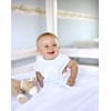 Safety bed sheet 80-90cm x 180-200cm (White)