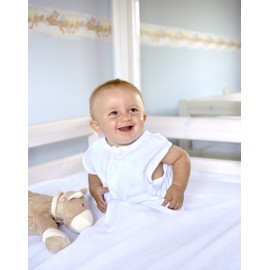 Safety bed sheet 80-90cm x 180-200cm (White)