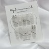 Transparent Silver Handmade Nail Tips Ice Clear Nail Tips -