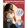 NCVI Wearable Breast Pump Hands Free with 21/24mm Flange, Portable