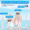 Toneof 170cm Trípie Para Celular/palo Selfie Tripode Soporte