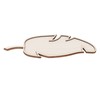 DIY Mosaic Tiles Multipurpose Hand Crafted Innovative Feather Shape Mosaic