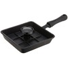 Norpro Mini Cast Iron Panini Pan with Press, 5.9 IN,