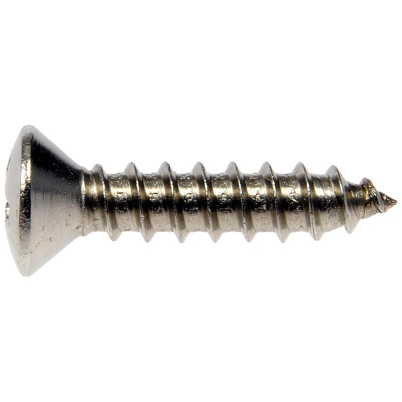 Dorman 784-115D Self Tapping Screws - Stainless Steel - Oval