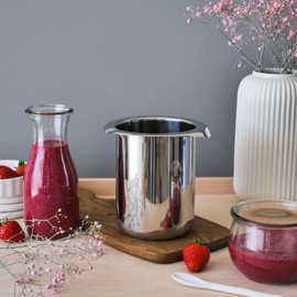 Contacto Edelstahl Mixerschüssel, 1,4 l, Durchmesser 11 x 15 cm