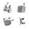 YYING 5 Packs Orthodontic Metal Brackets Dental Braces Mini MBT