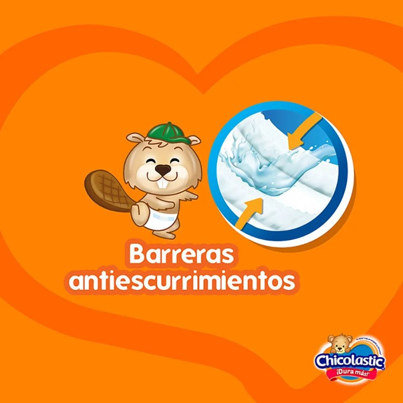 Pañales Chicolastic Etapa 5 Unisex 40 Piezas