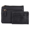 Julia Buxton Pebble RFID Pik-Me-Up® Large ID Coin/Card Case Black
