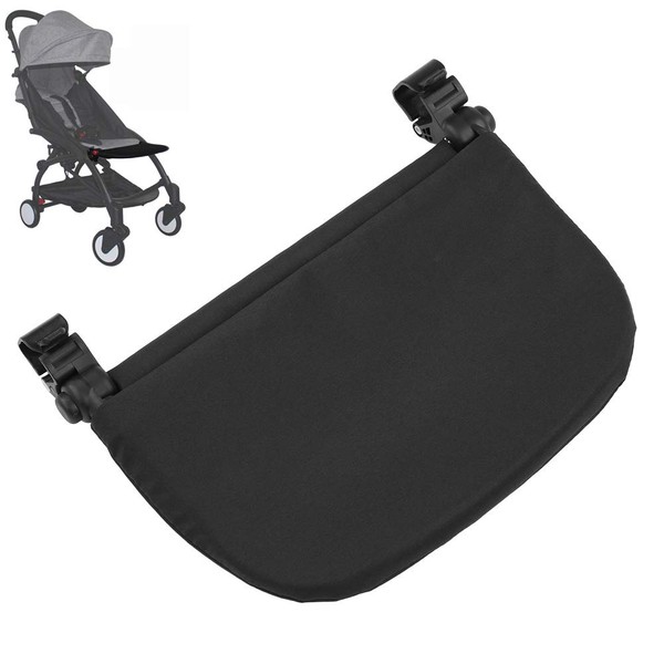Antilog Stroller Footrest, Pram Foot Extension Footrest Pushchair Accessories 21CM Extend Board for Babyzen Yoya YOYO (Black)
