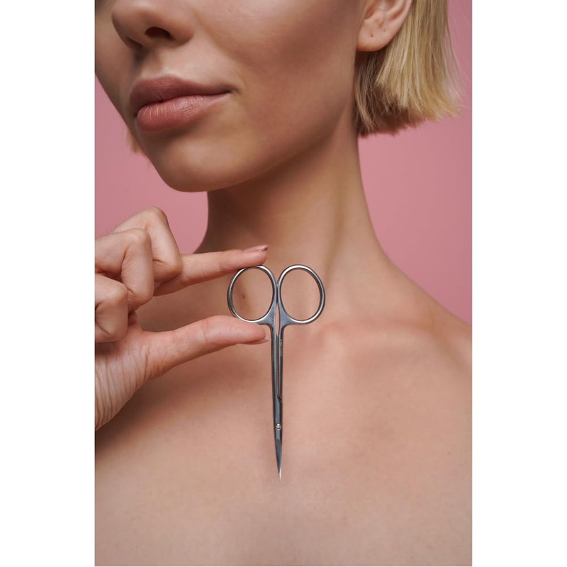 STALEKS PRO by Natury Nails Professional Cuticle Scissors Ergonomic Rings