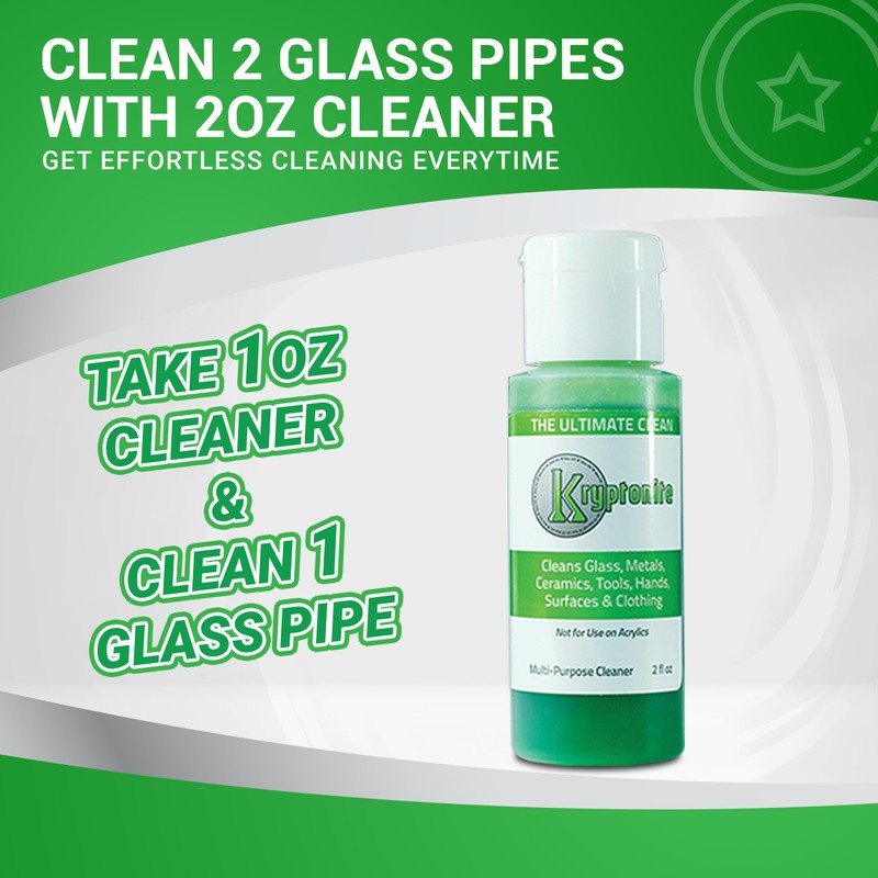 KLEAR Kryptonite Multipurpose Glass Cleaner | Powerful Cleaning Combo of