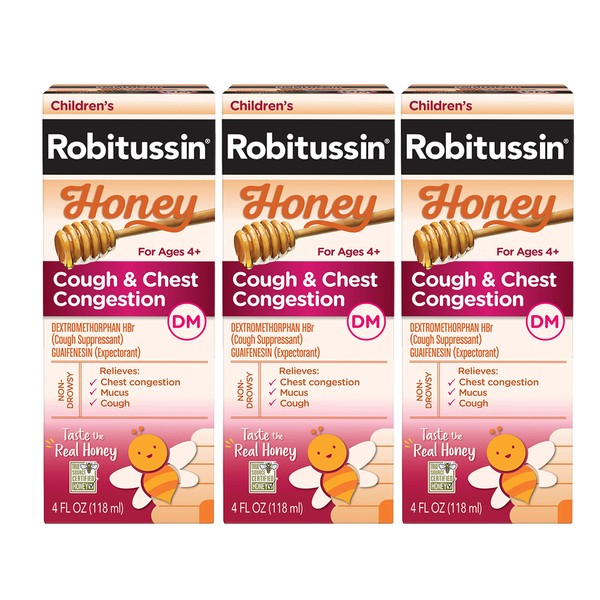 Robitussin Children's Honey Cough & Chest Congestion DM