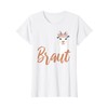 Bride to be Lama Alpaca JGA Engagement Gift T-Shirt, White