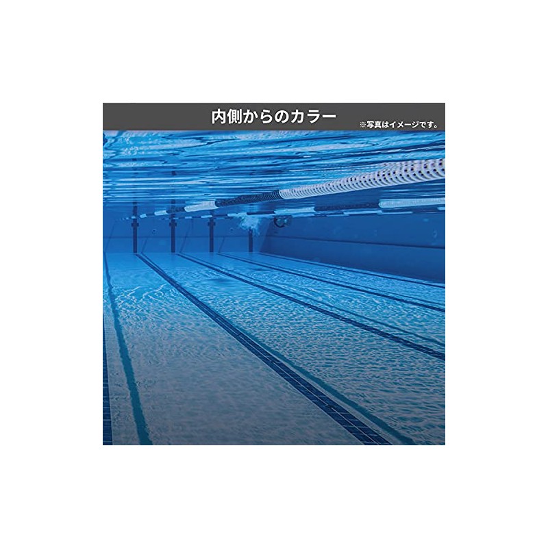 [スワンズ] スイミングゴーグル 度付きレンズ SRXCL-M PAF CY クリア×フラッシュイエローミラー S-2.00 レーシング クッション付