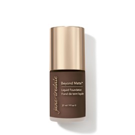 jane iredale Beyond Matte 3-in-1 Liquid Foundation, Long-wear, Buildable Coverage, Vegan, Clean, Cruelty Free, Semi Matte Finish, M18