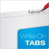 Oxford Blank Write On Binder Dividers, 1/5 Cut Tabs, 3