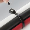 Ancor 199280 Cable Tie, Self-Cutting, 11", Black, 20pc/bag
