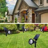 Solar Spot Lights Outdoor Waterproof Solar Powered Spotlight Landscape Lighting