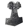 Pacific Giftware Thor's Hammer with Aries Head Wall Relief Viking