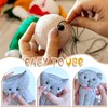 TOAOB 736pcs Sew in Eyes Doll Eyeballs 3mm to 12mm