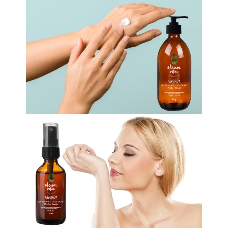 Kitduo Romero Menta Oleum Vitae Crema Y Mist Aceite Esencial