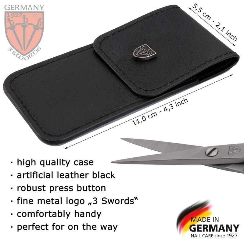 3 Swords Germany | Straight Cuticle Scissors, Dead Skin Scissors,