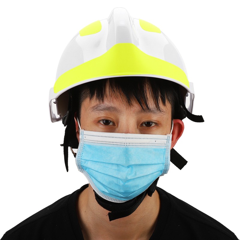Fire Fighter Safety Helmets Anti Impact Protective Workplace Emergency Rescue