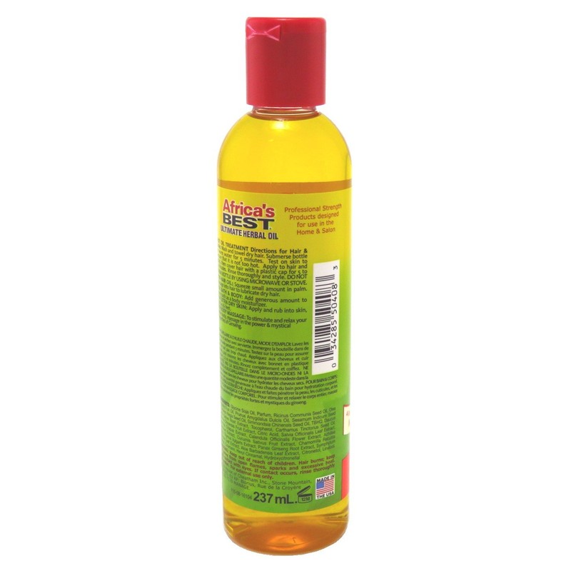 Africas Best Ultimate Herbal Oil 8 Ounce (235ml) (6 Pack)