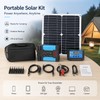 Foldable Solar Charging Kit for Outdoor Use – Dual USB