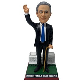 Franklin Delano Roosevelt White House Base Standing President Bobblehead #/1,932