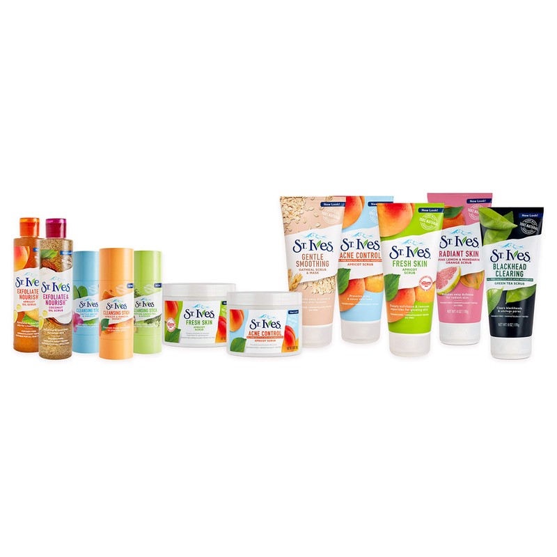 St. Ives Gentle Smoothing Face Scrub and Mask Oatmeal, ONE