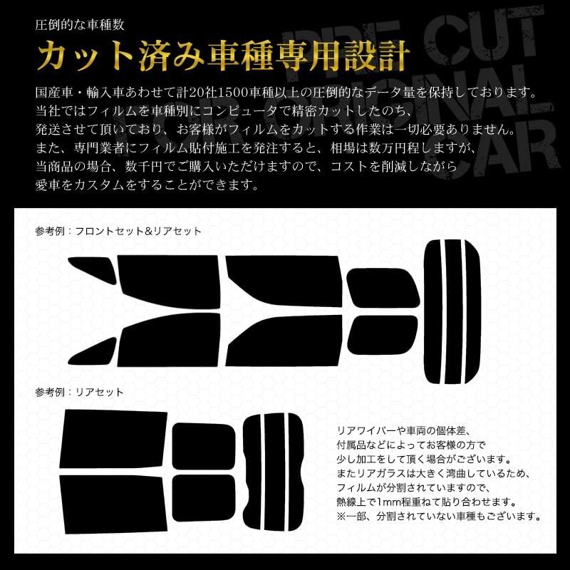 Velocity MK21S ML21S Car Film Rear Set Pallet Compatible with