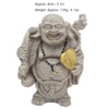 Buddha Statue Resin Mini 8cm Maitreya Laughing Buddha Figurine for