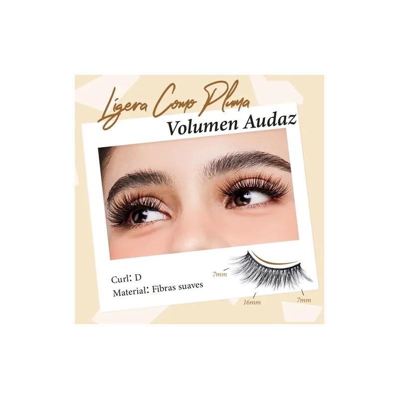 Luminlash Extensiones De Pestañas Postizas 3d Natural 3pcs