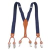 Men's Suspenders, Adjustable Heavy Duty, Elegant Double Layer, Easy Matching,