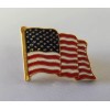 3 American Flag Lapel Pins Blue Line Patriotic Back the