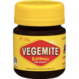 Vegemite Yeast Extract Spread – 150g Jar – Rich in B Vitamins – Iconic Australian Savory Spread
