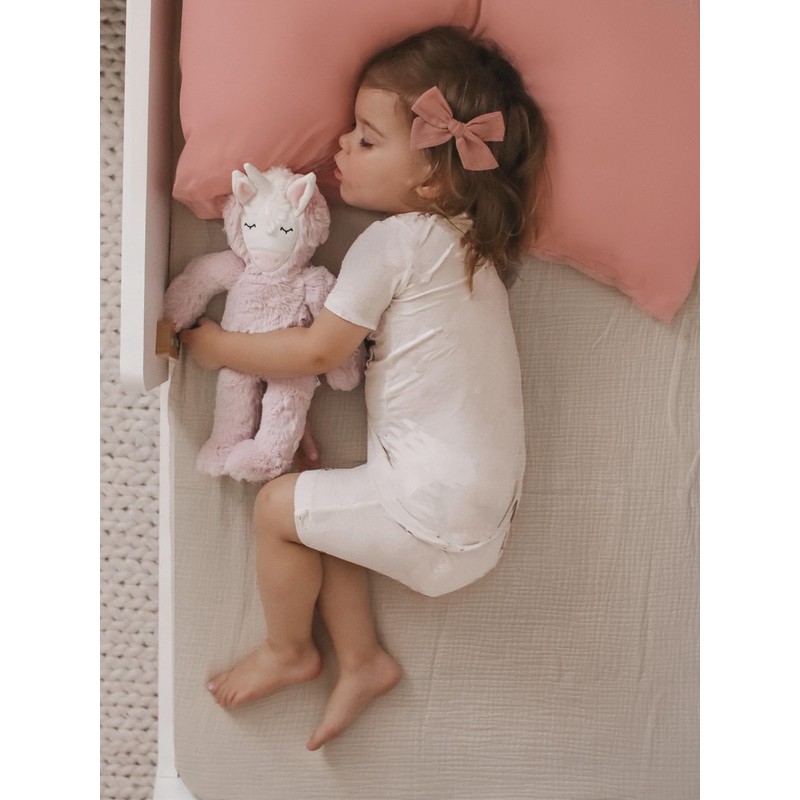 2Pack Crib Sheets (Beige & Cream, Bassinet Sheet)