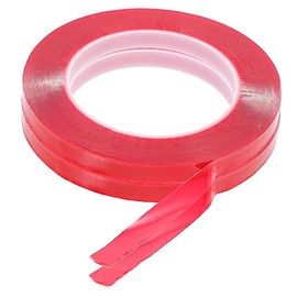 jojofuny 2rollos Cinta De Doble Cara Transparente Resistente y Adhesiva Para Montaje De Uñas Para Tableros De Exhibición De Uñas y Soportes De Manicura