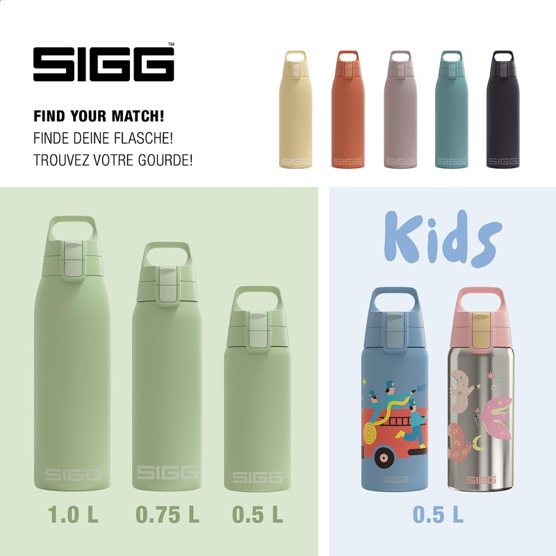 SIGG - Isolierte Trinkflasche - Thermosflasche Shield Therm One Eco