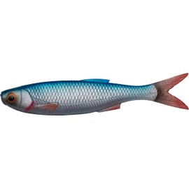 Savage Gear Craft Dying Minnow – Ultra-Realistic Soft Plastic Bait for Freshwater & Saltwater Fishing, Natural Swimming Action, Perfect for Perch, Bass, Zander & Multi-Species, Blue Pearl 5.5 cm