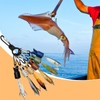 Squid Bait Protector - Squid Hooks Protector Set with Carabiner