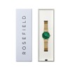 Rosefield Pearl Edit Emerald Green with Emerald Green Dial and
