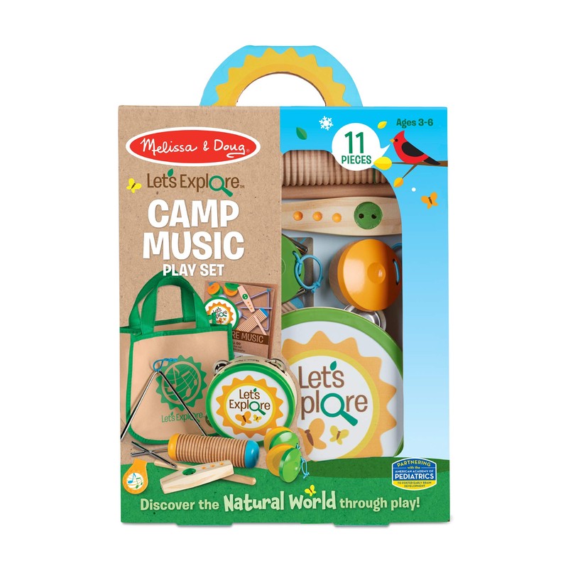 Melissa & Doug 40808 Let's Explore Camp Music Pretend Play