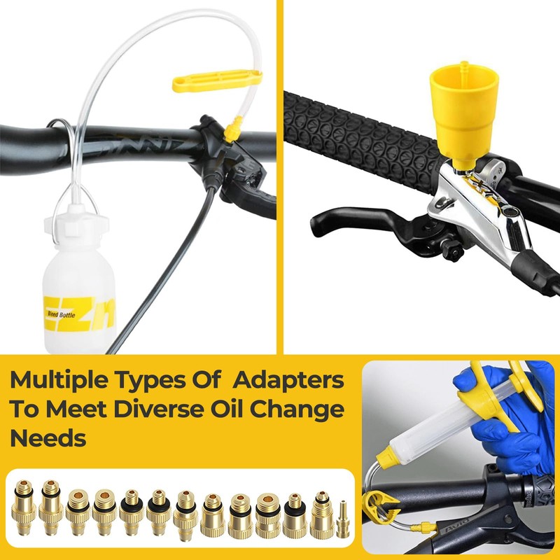 Vautvis Bleeding Set for Shimano, Bicycle Brakes Bleeding Set, Hydraulic