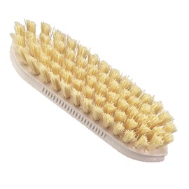 Kerbl 29178 Cleaning and Scrubbing Brush Root Brush, Yellow Bristles