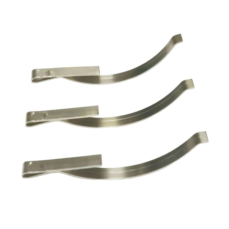 TOPFROP 100pcs Window Screen Tension Clips Steel Flat Spring Corner